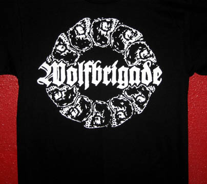 WOLFBRIGADE "Skulls" T-Shirt (Small)